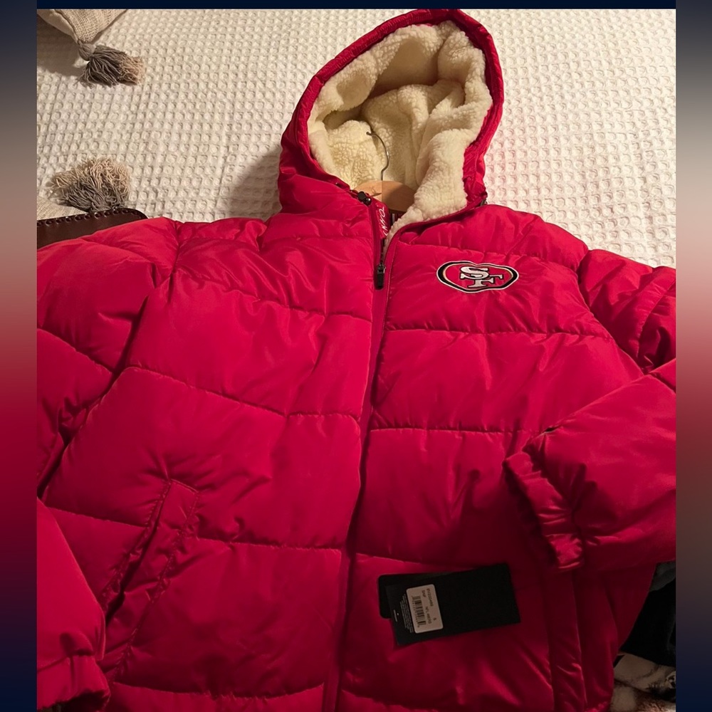 BRAND NEW TOMMY HILFIGER 49ers Jacket